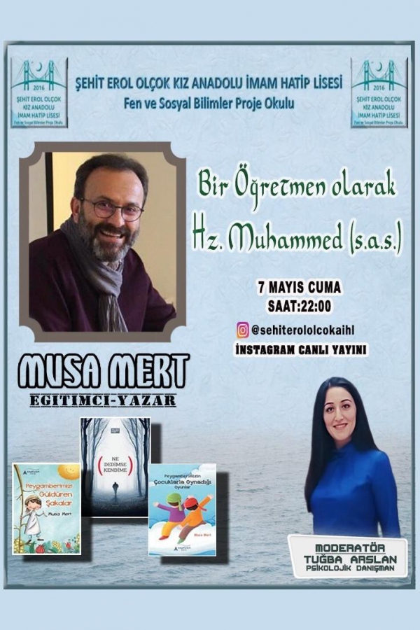 Bir Öğretmen Olarak Hz. Muhammed (s.a.s.) / İnstagram'dan CANLI