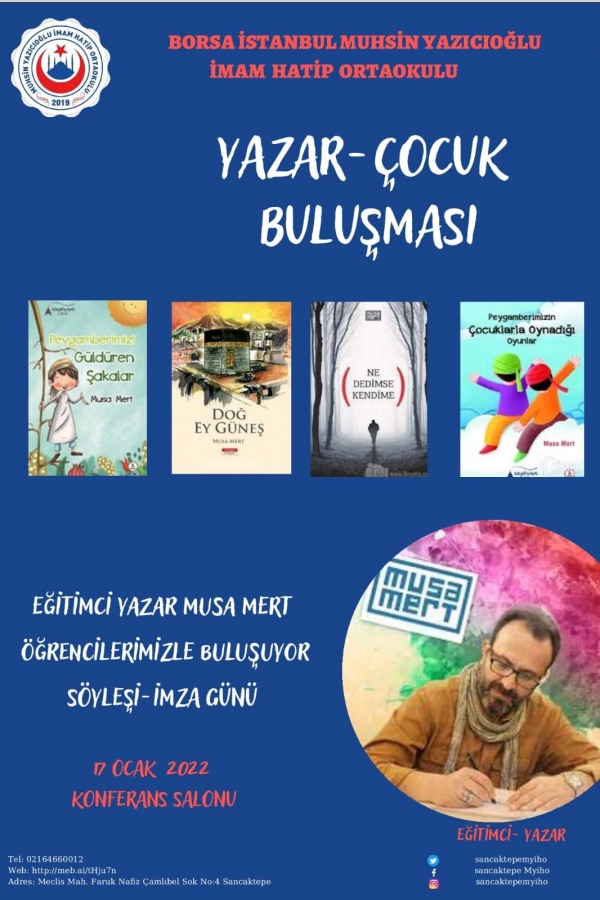 İmza & Söyleşi / Sancaktepe - İSTANBUL