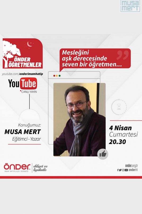 ÖNDER'in Canlı yayın Konuğuyum