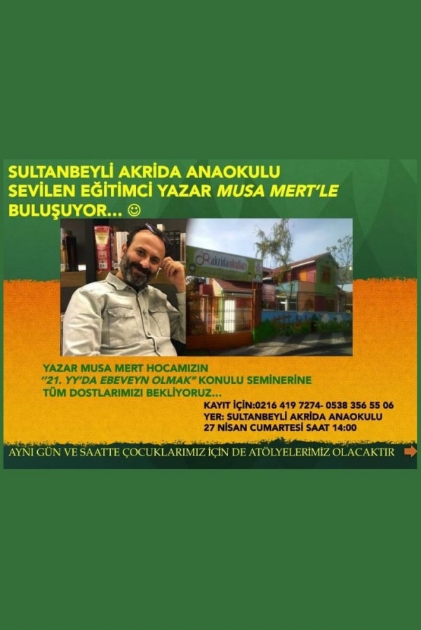 Seminer / 21. Yüzyılda Ebeveyn Olmak / Sultanbeyli - İSTANBUL