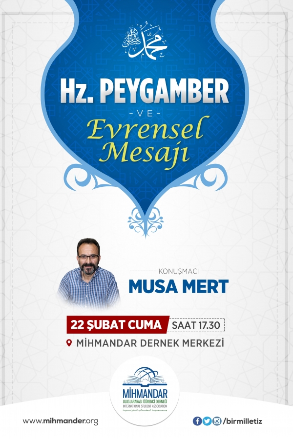 Seminer / Hz. Peygamber ve Evrensel Mesajı / Üsküdar - İSTANBUL