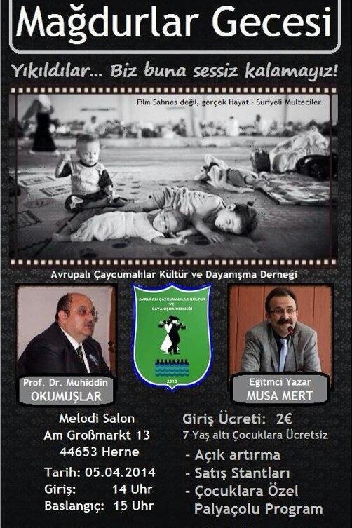 Seminer / Mağdurlar Gecesi / Herne - ALMANYA