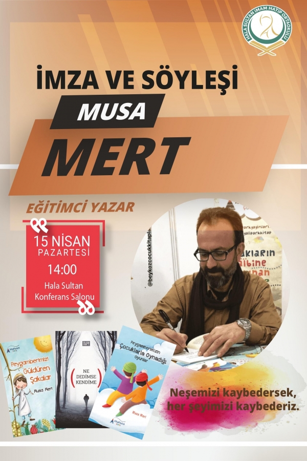 Söyleşi & İmza / Peygamberimizi Güldüren Şakalar / Pendik - İSTANBUL