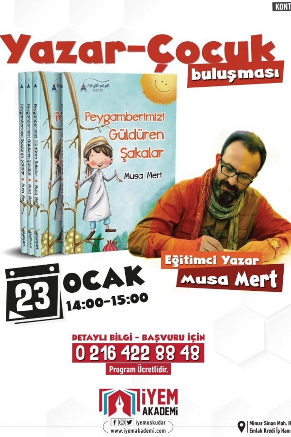 Söyleşi & İmza / Yazar - Çocuk Buluşması / Üsküdar - İSTANBUL